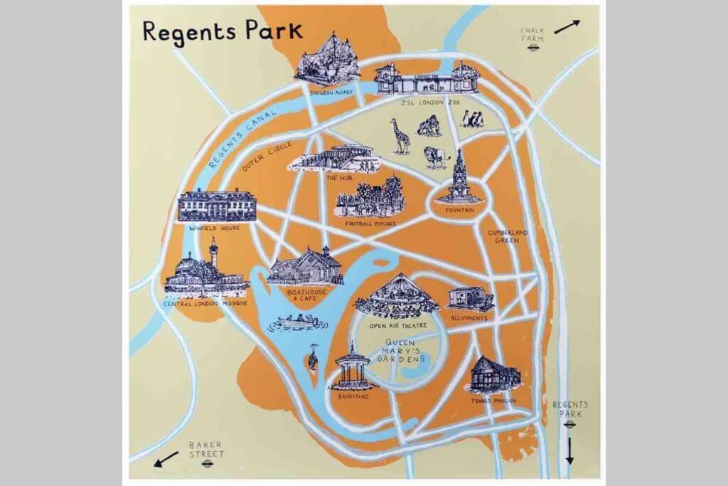 Marylebone Mayfair Hyde & Regents Park W1 لندن المظهر الخارجي الصورة